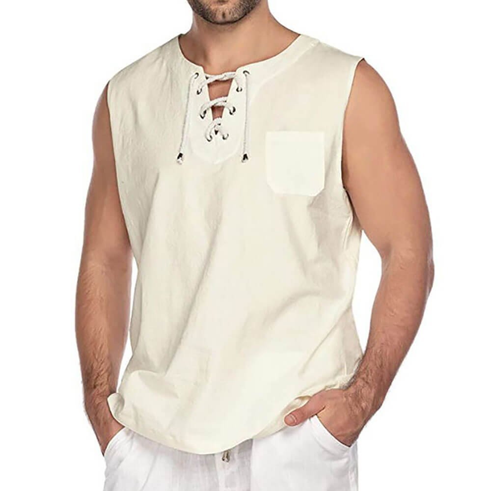 H24253df39b3b4b2e968f0bf7cd5293cc3.jpg Sleeveless Shirts - Image 1